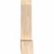 Ekena Millwork Portland Smooth Timber Gable Bracket, Douglas Fir, 36"W x 16"H x 3 1/2"D x 3 1/2"F, 11/12 Pitch GBW036X16X0404POR00SDF - alternate 3